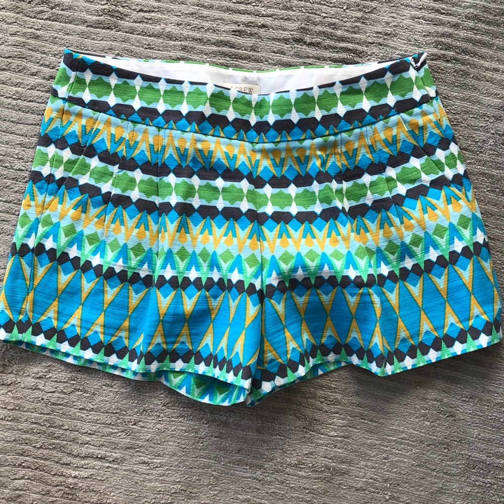 Jcrew printed shorts